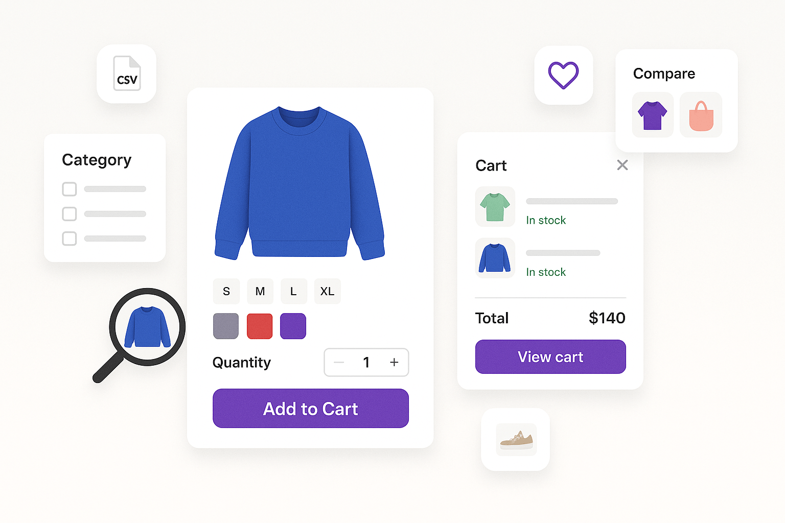Products, Catalog & Shopping Experience