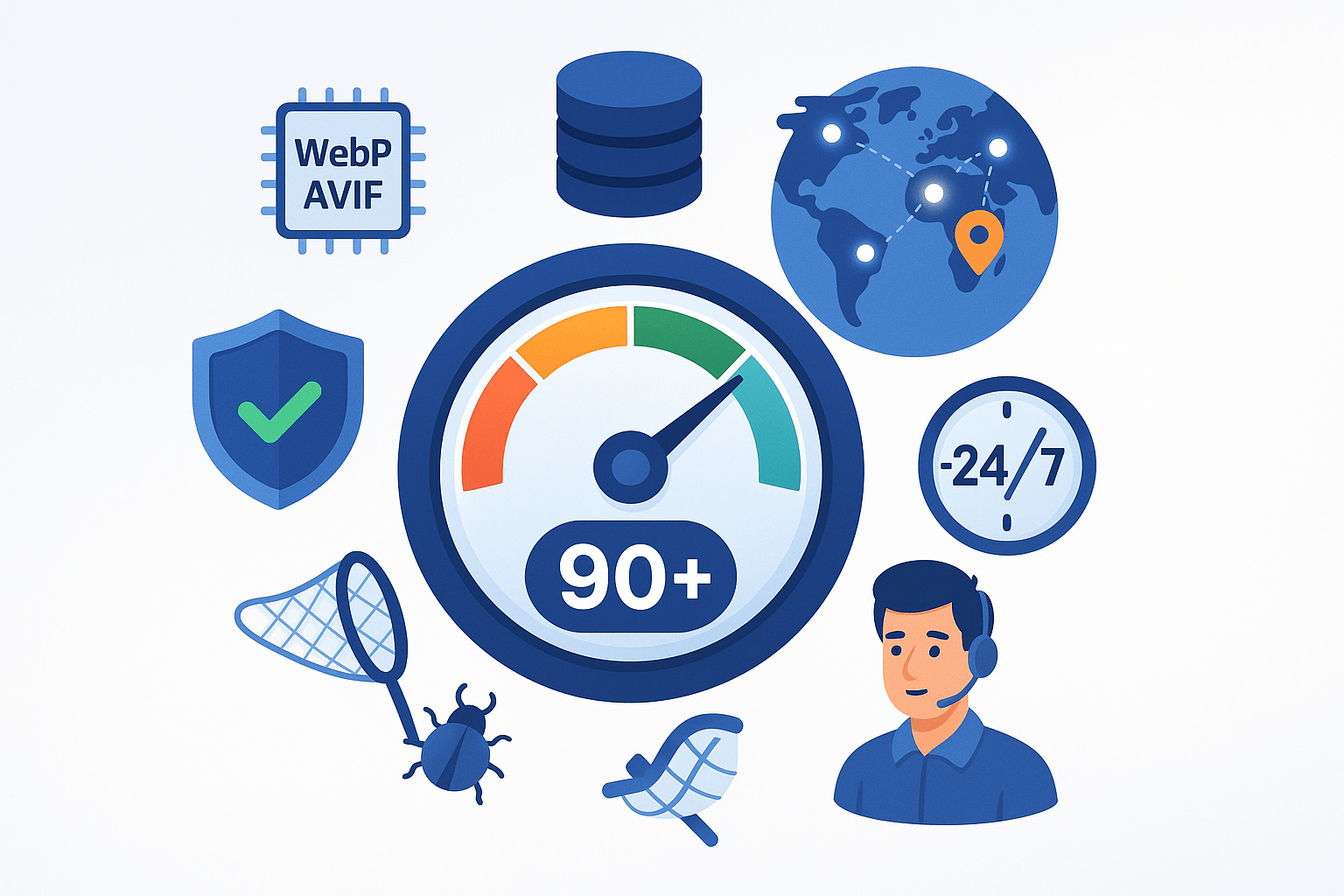 Performance, Security & Post-Launch Support