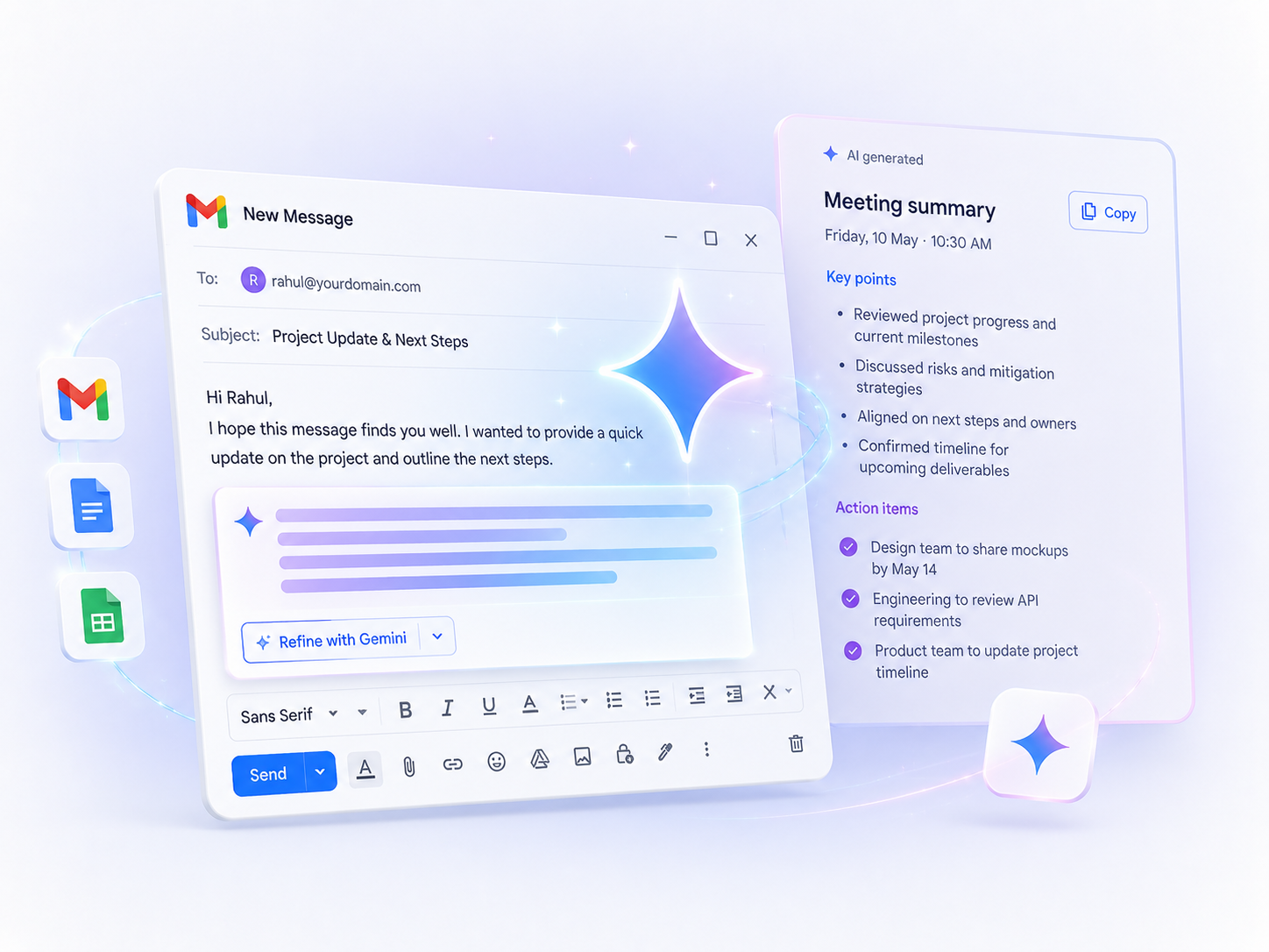 Gemini AI Across Workspace