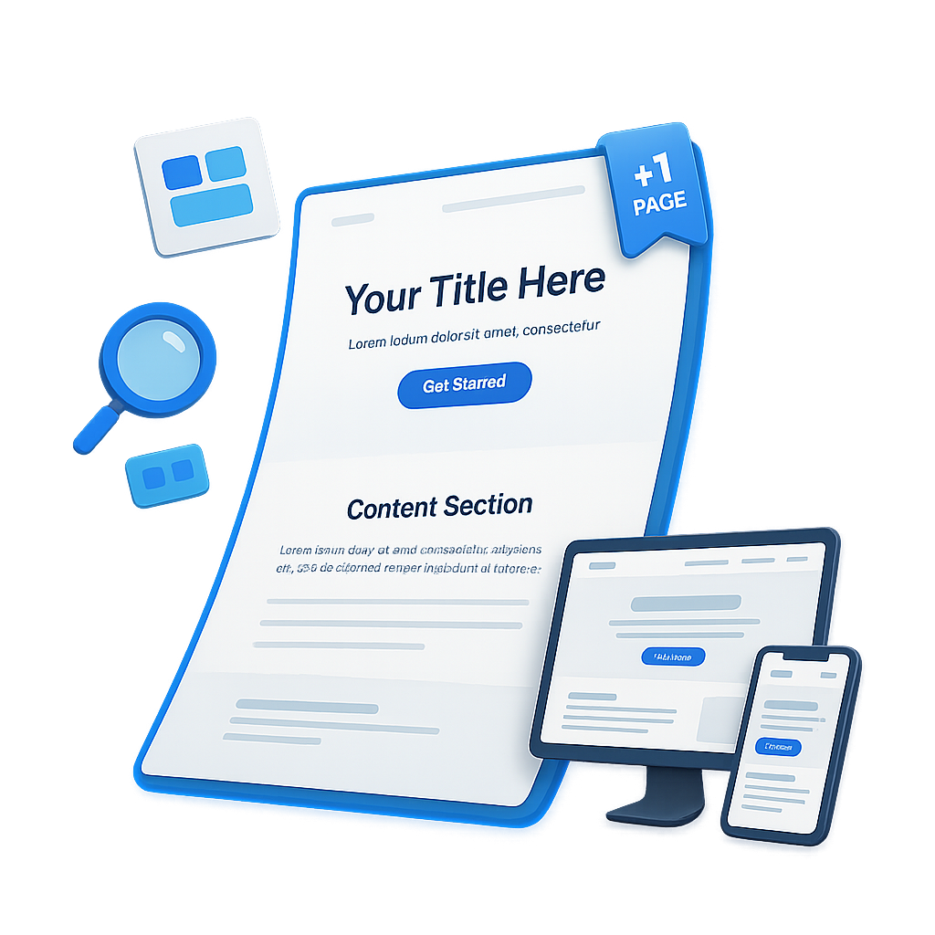 Additional Web Page Design Bundle