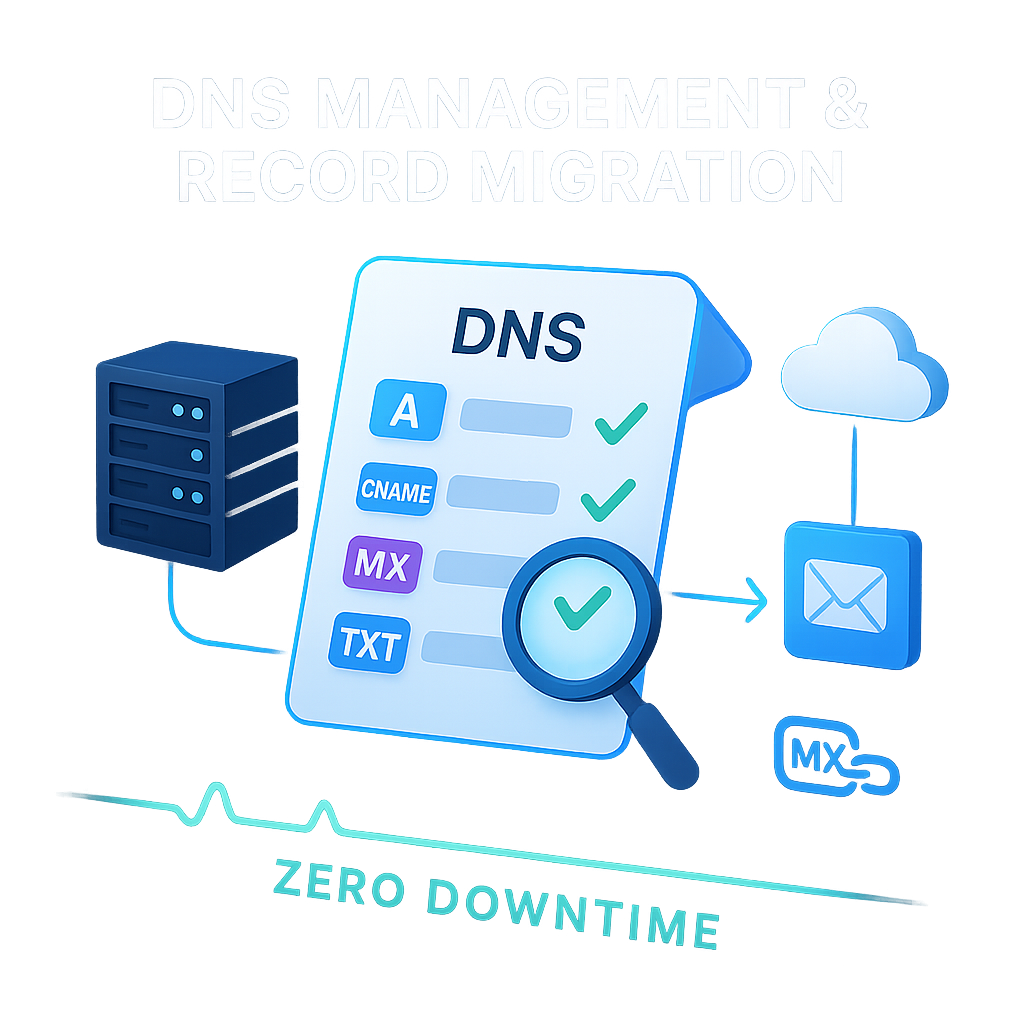 DNS Management and Record Migration