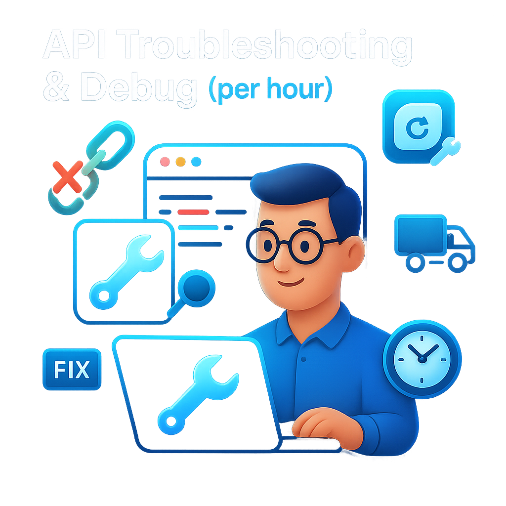 API Troubleshooting and Debug, per hour