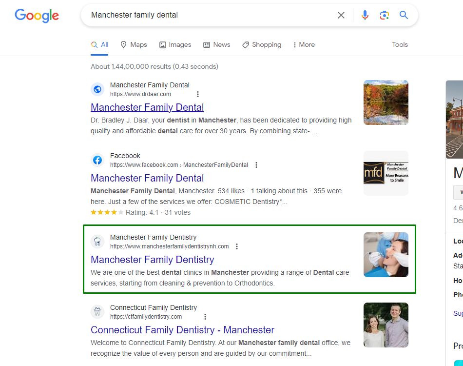 Manchester family dental