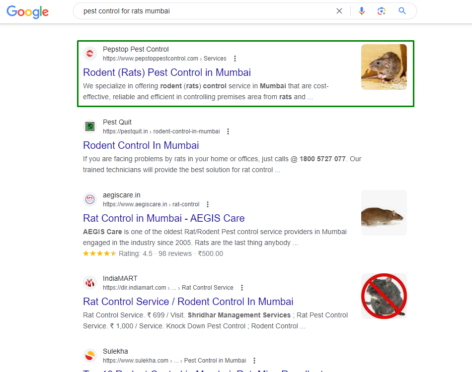 pest control for rats mumbai