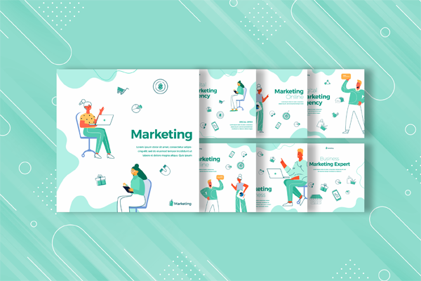 Marketing Social Post Design Bundle